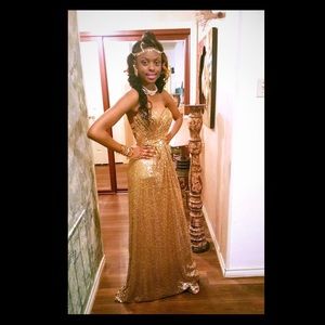 Golden Goddess Gown!